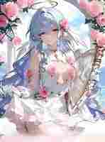 Offre Spéciale : Coffret de Collection Peaches Ripen avec Cartes de Personnages de l'IP Classique Anime Goddess Story - Meika