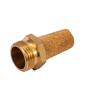 Silenciador de escape de control BSLM tipo BSLM silenciador de aire neumático sinterizado de latón de cobre - Product Image 2
