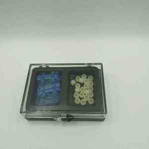 <span class=keywords><strong>Perno</strong></span> de Fijación de Plástico de Precisión para Técnico <span class=keywords><strong>Dental</strong></span>, Certificado CE ISO, 10 Pares/Caja, Balancín Lateral de Bola, Cierre a Presión Horizontal - Product Image 4