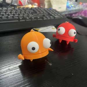 Vente chaude FROZEN Robot Figure 3D Imprimé Résine Robot Poupée Porte-clés Ornement Jouet - Product Image 2