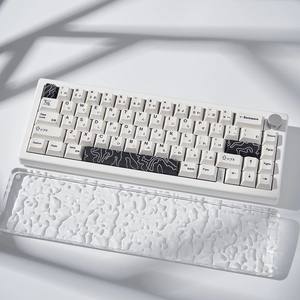 Keycaps Topographiques Corail de la Mer 4 Pièces Profil Cherry Teint par Sublimation PBT Barre d'Espace 6.25U <span class=keywords><strong>ESC</strong></span> Entrée <span class=keywords><strong>Keycap</strong></span> Personnalisé - Product Image 3