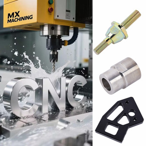 Op maat gemaakte precisie CNC-bewerkte onderdelen van aluminium, roestvrij staal, messing en metaal; 5-assige freesbewerking, draaibewerking, draadvonkbewerking voor machinale bewerking - Product Image 1