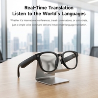 Lunettes intelligentes avec caméra 800W pour prendre des photos, enregistrer des vidéos, appels Bluetooth, assistant vocal IA et fonctionnalités intelligentes
