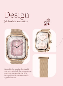 Montre connectée 2026 pour femmes avec appels Bluetooth, moniteur de santé intelligent, bracelet connecté, tracker d'activité physique MK88 - Product Image 5