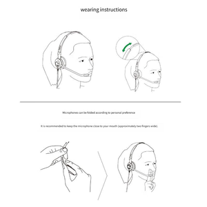 <span class=keywords><strong>Jabra</strong></span> BIZ 2400 II Duo <span class=keywords><strong>QD</strong></span> Téléphone spécial pour centre d'appels, opérateur, service client, conférence, bureau, réduction active du bruit - Product Image 3