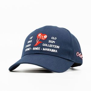 Hip-hop Men's Baseball Cap Metal Tail <b>Clip</b> 6-Panel Hat 100% Cotton Custom logo Embroidery OEM logo <b>for</b> Big Brands Sports - Product Image 1