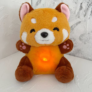 Nuevo diseño de <span class=keywords><strong>mapache</strong></span> relleno de respiración con música Animal de juguete de peluche lindo <span class=keywords><strong>mapache</strong></span> personalizado de peluche de <span class=keywords><strong>mapache</strong></span> para dormir - Product Image 2