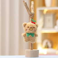 Offre Spéciale – Porte-clés en Peluche Ours Mignon de Divers Styles, Porte-clés Ours en Peluche Doux avec Ailes, Jouets en Peluche Ours de Mariage, Porte-clés Ours en Peluche Teddy