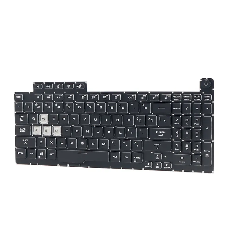 Asus ROG Strix Strix G731 G731GU G731GW 0KN1-912BG11 0KNR0-661LBG00 abd dizüstü klavyesi için G731 siyah arka işık Laptop klavye