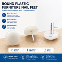 Patins de protection robustes en plastique pour pieds de chaise, antidérapants et silencieux, pour salon, cuisine, chambre