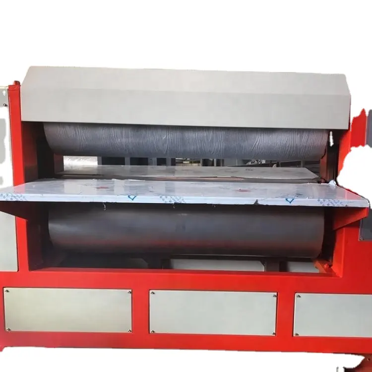 Machine à gaufrer les panneaux MDF WPC machine à graver la texture du bois machine à gaufrer les grains de bois
