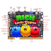 Carte de jeu verticale Rich Little Piggies pour jeu de compétences, version normale/prévisualisation des compétences, carte PCB, prix usine, pour 4 machines de jeu d'arcade