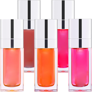Aceite Labial Vegano Hidratante y Voluminizador con Sabor a Cereza, Venta al por Mayor, Logotipo Personalizado, Etiqueta Privada, Aceite Labial que Cambia de Color - Product Image 1