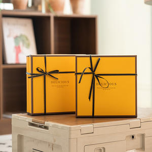 Boîte à gâteaux <span class=keywords><strong>de</strong></span> luxe IMEE, boîte cadeau pour gâteaux, boîte à biscuits, flocon <span class=keywords><strong>de</strong></span> neige croustillant, boîte alimentaire en papier Fernando pour <span class=keywords><strong>fête</strong></span> - Product Image 1