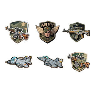 เสื้อมีปกหมุดสำหรับสุนัขตราใหญ่หมุดโลหะตามสั่ง - Product Image 2