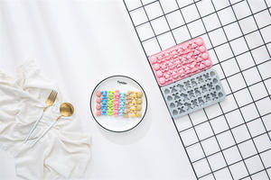 Moldes de Silicona para Pastel con Diseño de Conejo, Reutilizables, de Grado Alimenticio, Lindos Moldes Magnéticos de Silicona para Chocolate, Dulces y Hielo - Product Image 3