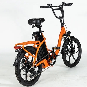 Bicicleta Eléctrica Plegable con Batería de Litio de 36V, Llantas Gruesas de 20 Pulgadas, 7 Velocidades, Sensor, Pantalla Digital Inteligente, Bicicleta Eléctrica Urbana <span class=keywords><strong>MTB</strong></span> - Product Image 4