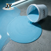 Résine époxy autolissante pour sols, résistante à la pression, pour ateliers industriels, revêtement de sol décoratif haute brillance, 20 kg