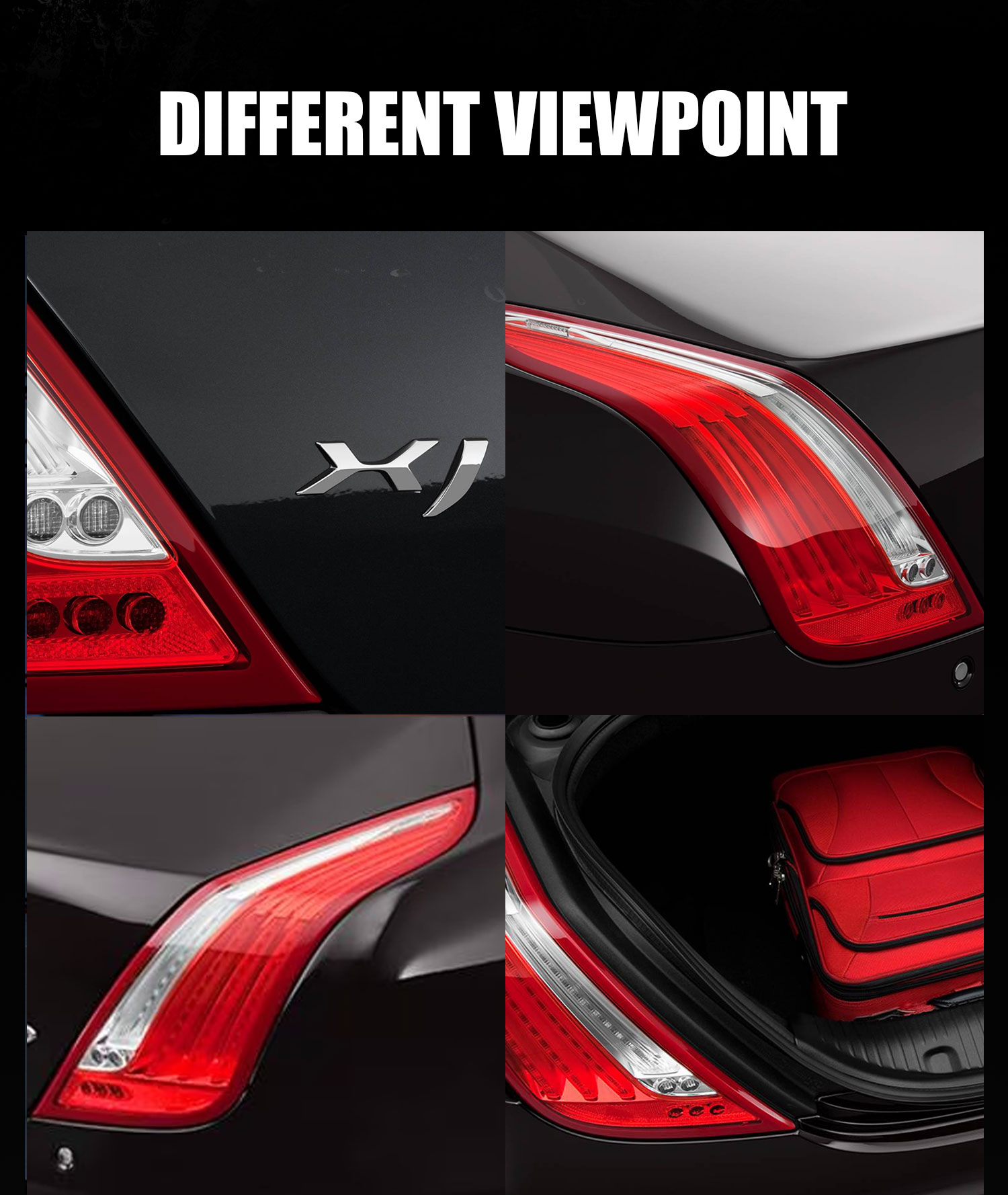 ジャガーXJ 2010-2015 XJL XF XFL XE XEL用LEDテールライトアセンブリ