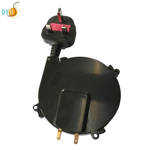 Carrete de cable retráctil <span class=keywords><strong>pequeño</strong></span> con resorte para electrodomésticos, cable de extensión de 2m, 2 metros - Product Image 3
