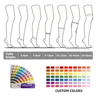 Chaussettes de sport de compression unisexe avec logo brodé personnalisé pour le tennis Chaussettes de sport de créateur pour hommes en coton athlétique à la cheville pour le printemps OEM Running