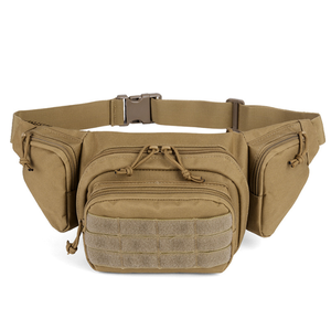 Sac de poitrine tactique multifonctionnel pour hommes Petit sac de taille de rangement de matériel de pêche portable pour l'escalade de randonnée en plein air. - Product Image 1
