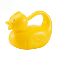 Arrosoir en plastique en forme de canard de 1,8 litre, best-seller d'usine, mignon, pour enfants, arrosoir de jardin pour enfants