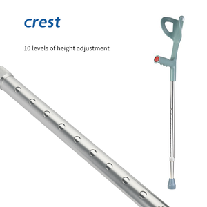 Canne en alliage d'aluminium pour <span class=keywords><strong>la</strong></span> réadaptation des personnes handicapées, vente en gros d'usine, hauteur réglable, antidérapante, résistante à l'usure, CE ISO - Product Image 6