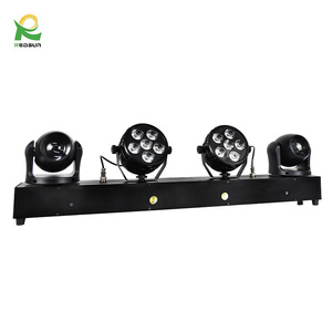 Redsun di động 2x40W cộng với 2x8W RGBW DJ thiết bị thanh ánh sáng sân khấu dẫn chùm đèn Disco cho Câu lạc bộ - Product Image 3