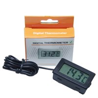 Termometer Panel LCD TPM-10 pengukur suhu ukuran mini