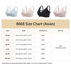 Reggiseno <span class=keywords><strong>Allattamento</strong></span> Premaman Sexy con Apertura Frontale Taglie Forti (34, 36, 38, 40, 42, 44) per Donne in Gravidanza - Vendita all'Ingrosso - Product Image 2