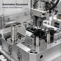 Goupille de positionnement usinée CNC sur mesure en aluminium ou en acier inoxydable, fabriquée selon les dessins du client