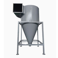 Nouveau dépoussiéreur industriel à double cyclone pour le séparateur de concasseur de matières premières de ciment de fonderie du bois-pour les opérations de scie
