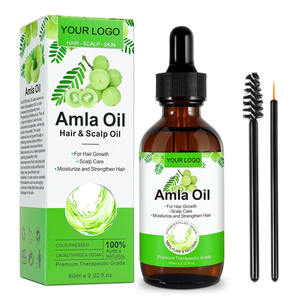 Minyak Amla asli untuk pertumbuhan minyak botak <span class=keywords><strong>India</strong></span> Gooseberry adivasi minyak rambut Anti rontok perawatan kulit kepala - Product Image 1