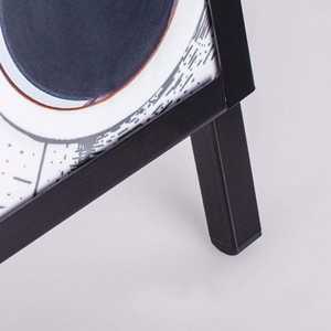 الجملة الترويجية المخصصة المشارك عرض قاعدة بلاستيكية الرصيف لافتات تنبيه على الأرصفة - Product Image 3