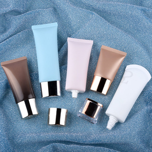 パーソナルスキンケア製品包装オーバルチューブラミネートスクイーズハンドクリームカスタマイズカラーアートワークデザイン & キャップ無料サンプル - Product Image 2