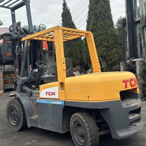 High Quality Original Diesel MITSUBISHI TCM KOMATSU FD30 FD50 FD70 FD120 FD100 ISUZU Engine Used Forklift 5ton for Hot Sale - Product Image 1