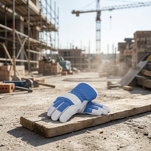 Gants de travail d'hiver en cuir de vachette de haute qualité avec logo personnalisé pour la vente en gros, épaisseur 2 cm, résistants à l'abrasion - Product Image 5