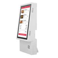 Kiosco de Autoservicio Personalizado de 27 Pulgadas, Terminal de Pago con Pantalla Táctil para Comida Rápida, Sistema de Punto de Venta, Sistema de PC para Minoristas