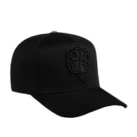 Gorra de Béisbol Personalizada de Moda con Visera Curva, Promocional, de Poliéster/Algodón, con Bordado 3D de Corona de León - Sombrero Gorras