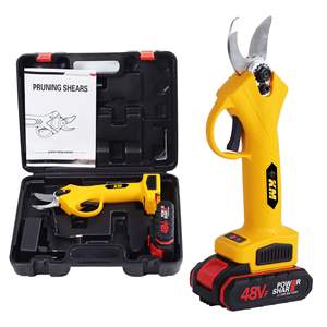 กรรไกรตัดกิ่งไฟฟ้า Km Power Shears 48V แบบไร้สาย ชาร์จไฟได้ แบตเตอรี่ลิเธียม ตัดได้สองด้าน สำหรับกิ่งไม้ขนาดใหญ่และต้นไม้ผลไม้ - Product Image 5
