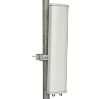 Antena de Estación Base de Alta Ganancia con Doble Polarización MIMO de 5150~5800 MHz y 18 dBi, Antena de Panel Direccional WIFI WLAN para Exteriores de 5.8 GHz