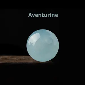 アクアマリン1PC Chalcedony Light BlueルースビーズDIYジュエリー手作り半完成石ブレスレットビーズアクセサリー - Product Image 2