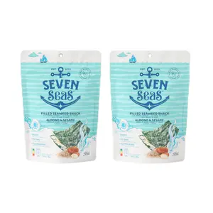 Top Zip Plastic Bag Food Packaging Stand Up Pouch Ziplock Bag For Meat Pork Beef Sea Food