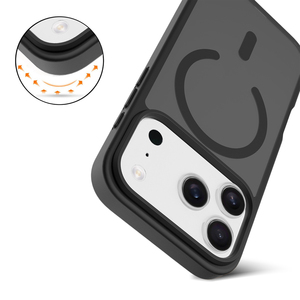 Coque de téléphone magnétique givrée mate, étui de protection antichoc pour entreprise, 12+ options de couleurs, coque de téléphone à chargement sans fil - Product Image 6