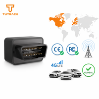 Traceur GPS OBD 4G LTE mondial en temps réel avec alarme antivol et de vibration, compatible avec les réseaux EU, US, AU, pour flotte, avec fonction Plug & Play, GPS BDS LBS et géolocalisation.