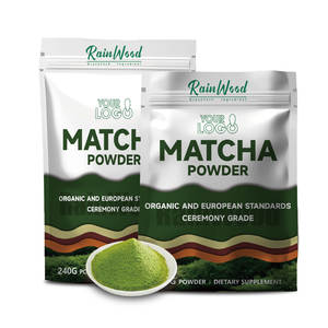 Özel etiket özel paket mantar Matcha içecek karışımı tören Matcha Latte mantar ince yeşil çay tozu - Product Image 1