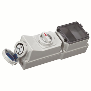 Interrupteur à Encliquetage Industriel en Laiton 32A 4P IP67 250V/500V Rouge 6h ON-OFF avec RCB et Guide d'<span class=keywords><strong>Installation</strong></span> Standard <span class=keywords><strong>Duo</strong></span>/Din Rail - Product Image 3
