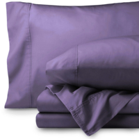 Ensemble de draps et de taies d'oreiller en fibre de bambou respirante, imperméable et douce pour un confort rafraîchissant et respectueux de la peau, sommeil éco-responsable