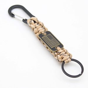 Hot Sale Unique Woven Parachute Cord Keychain Umbrella <strong>Rope</strong> Woven Mountaineering Keychain Handmade Round <strong>Rope</strong> Braided Keychain - Product Image 6